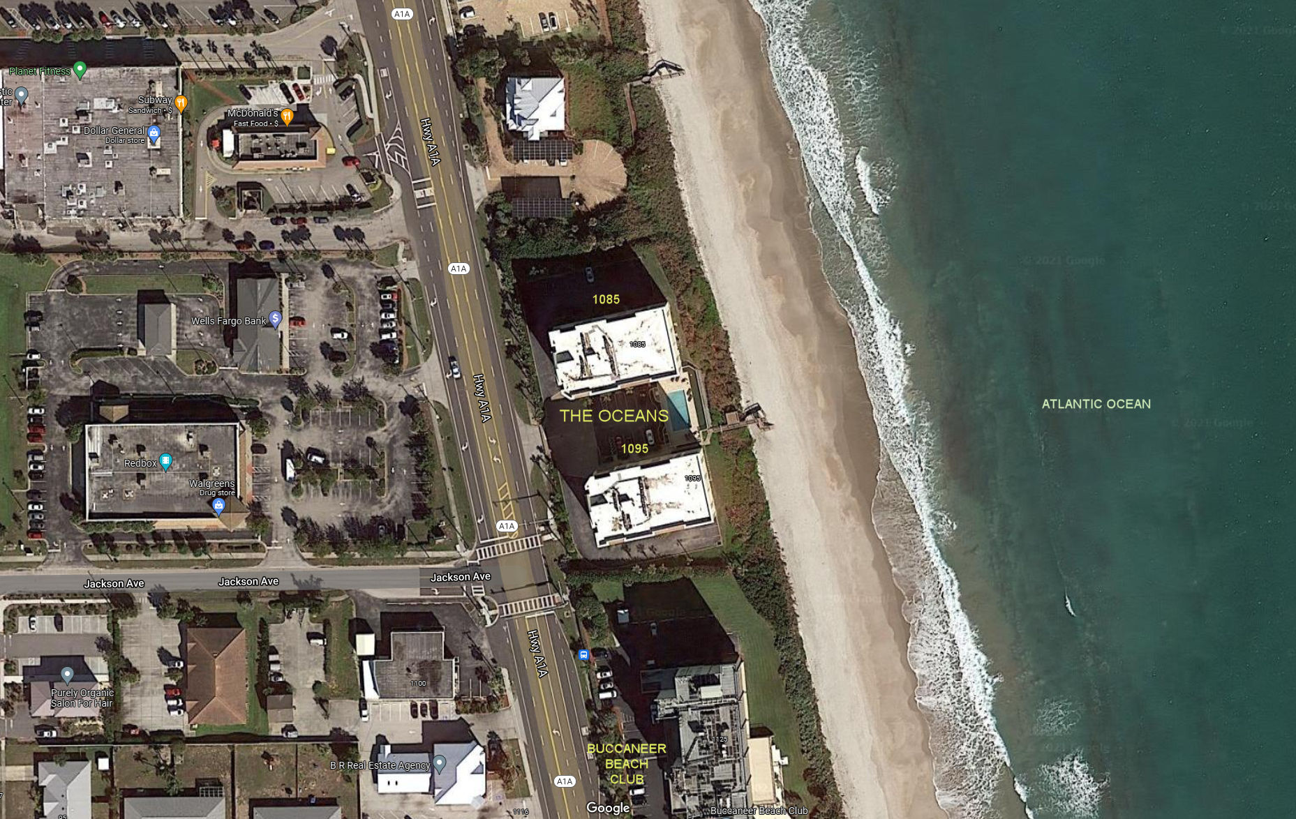 Aerial photo of Oceans 1085&1095