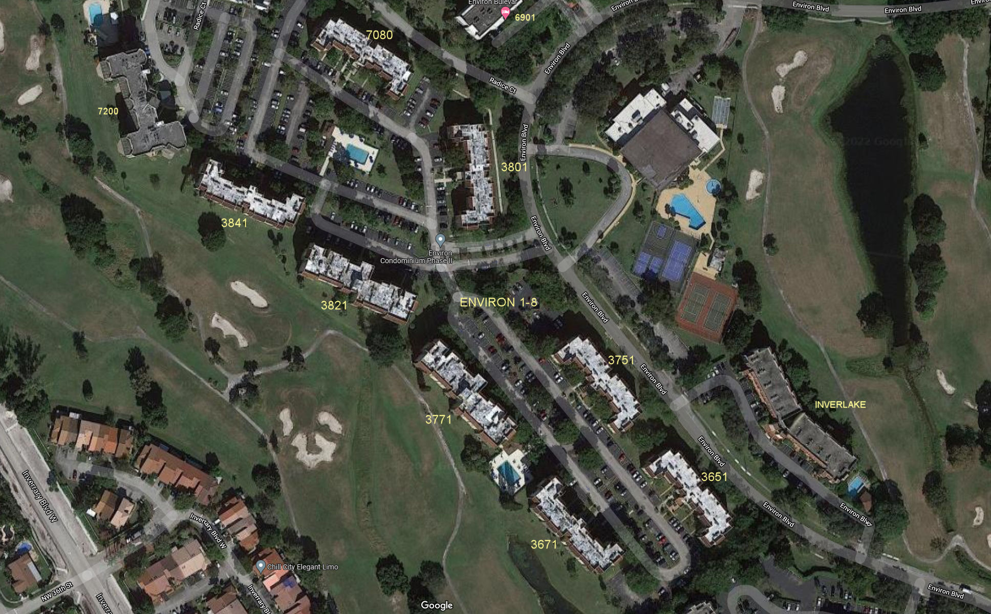 Aerial photo of Environ 1-8 phase 2