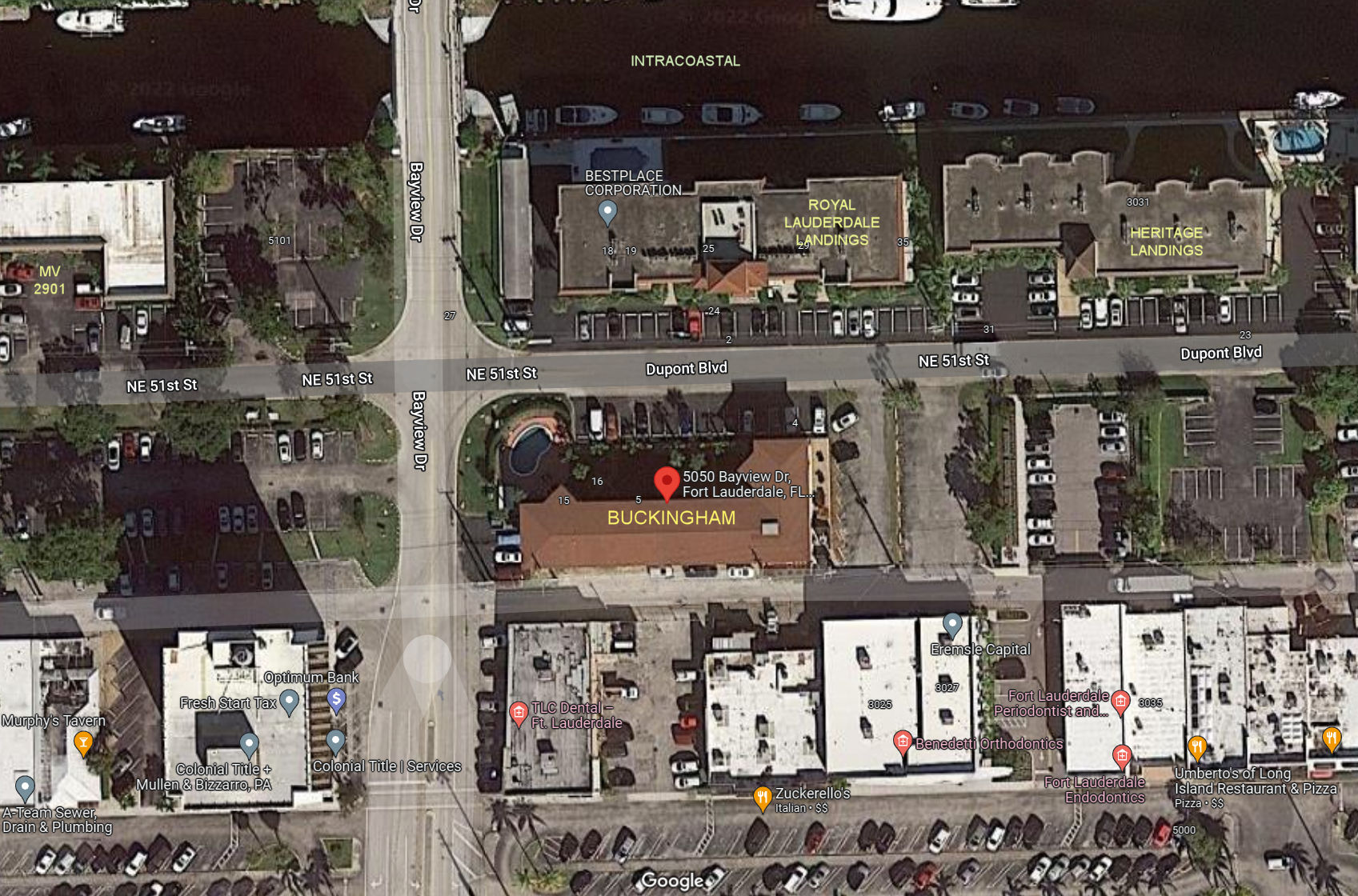 Aerial photo of Buckingham (The)