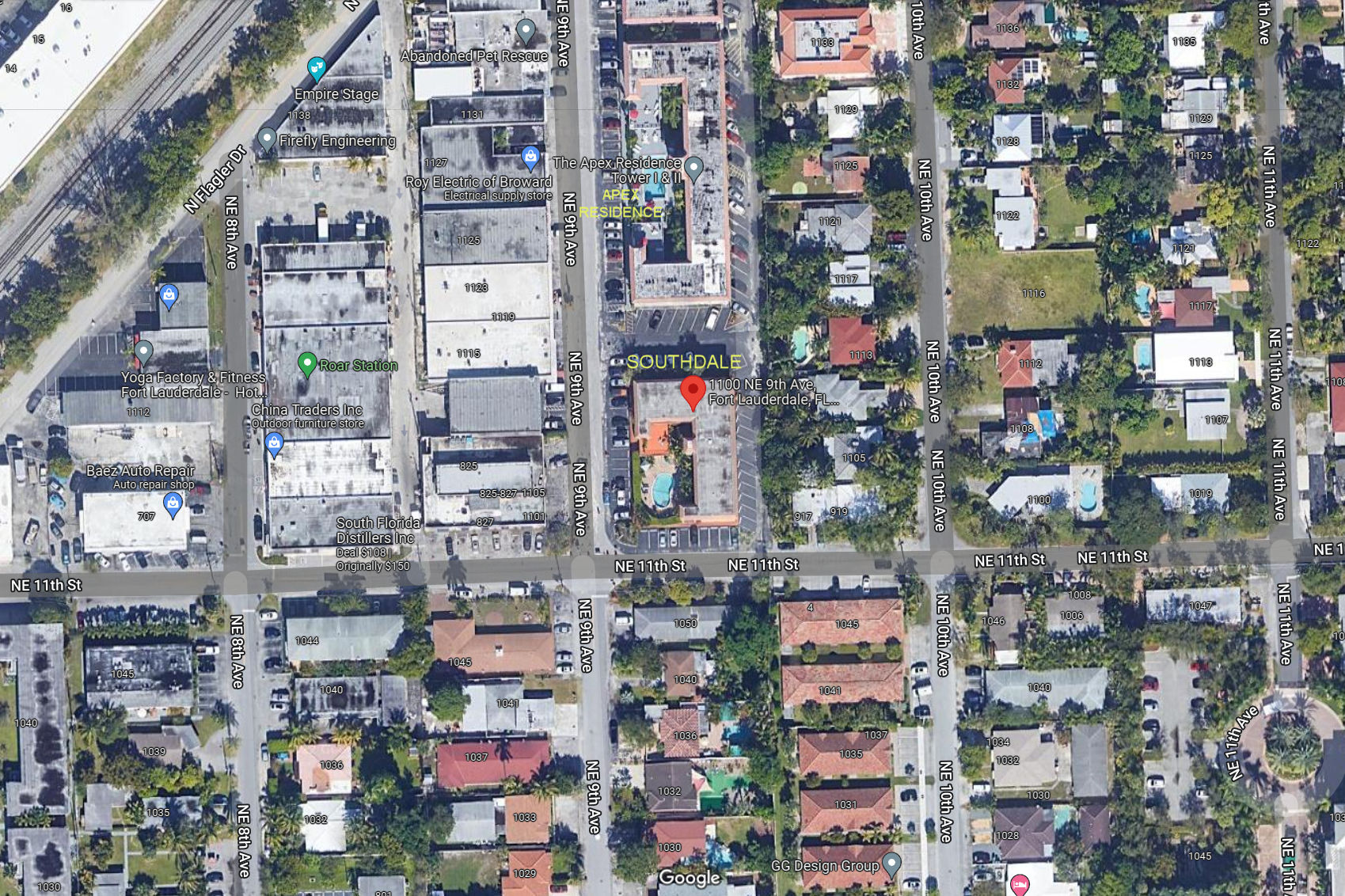 Aerial photo of Southdale