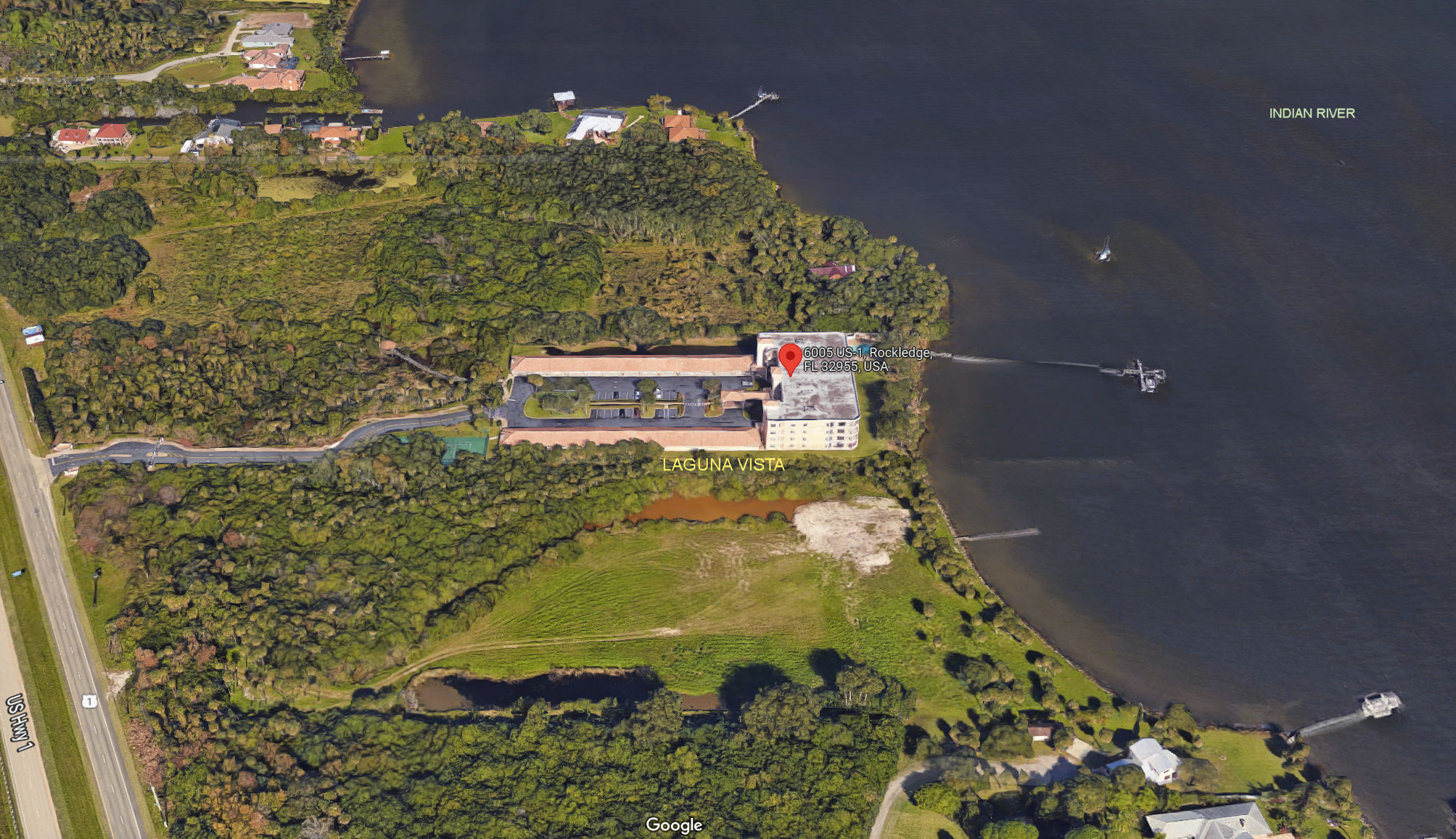 Aerial photo of Laguna Vista