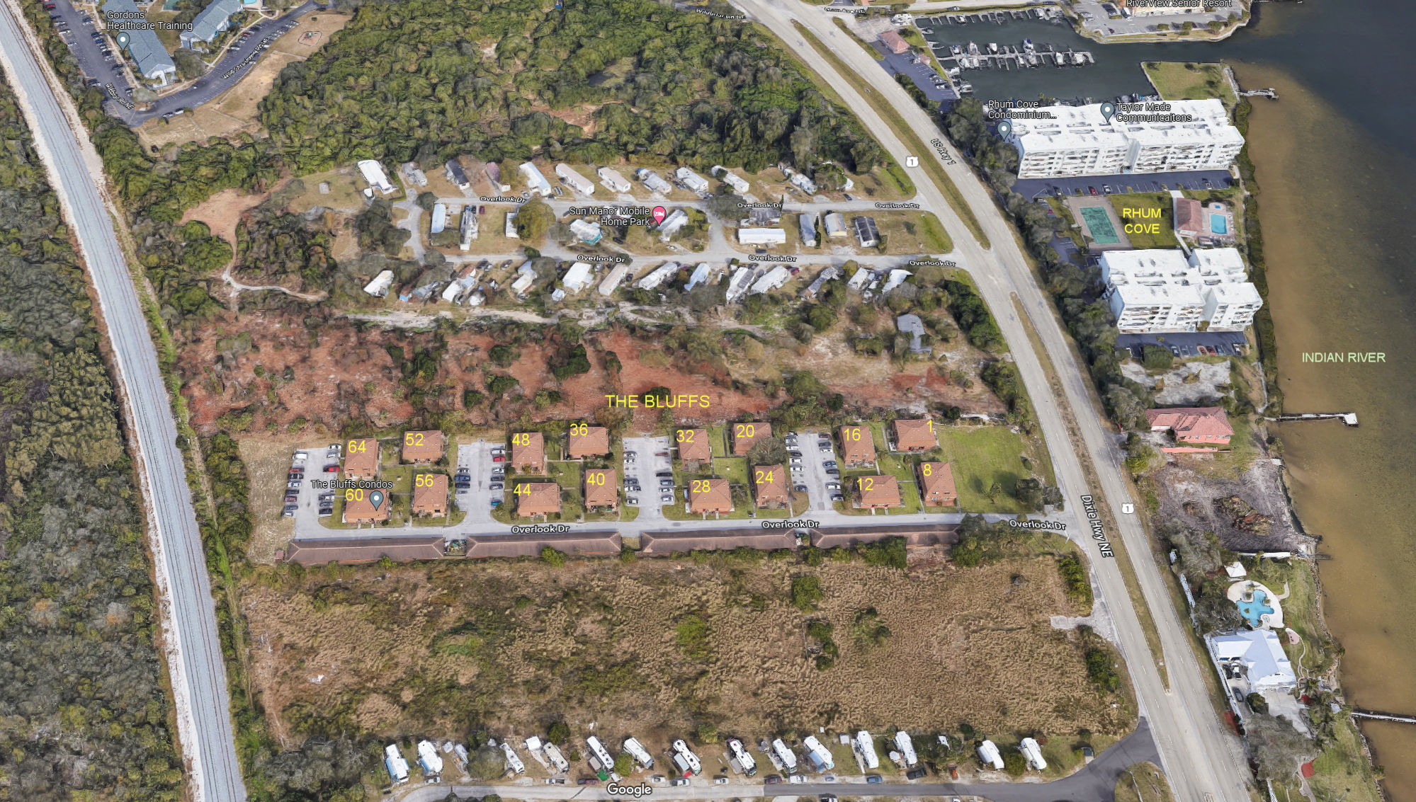 Aerial photo of Bluffs (The)