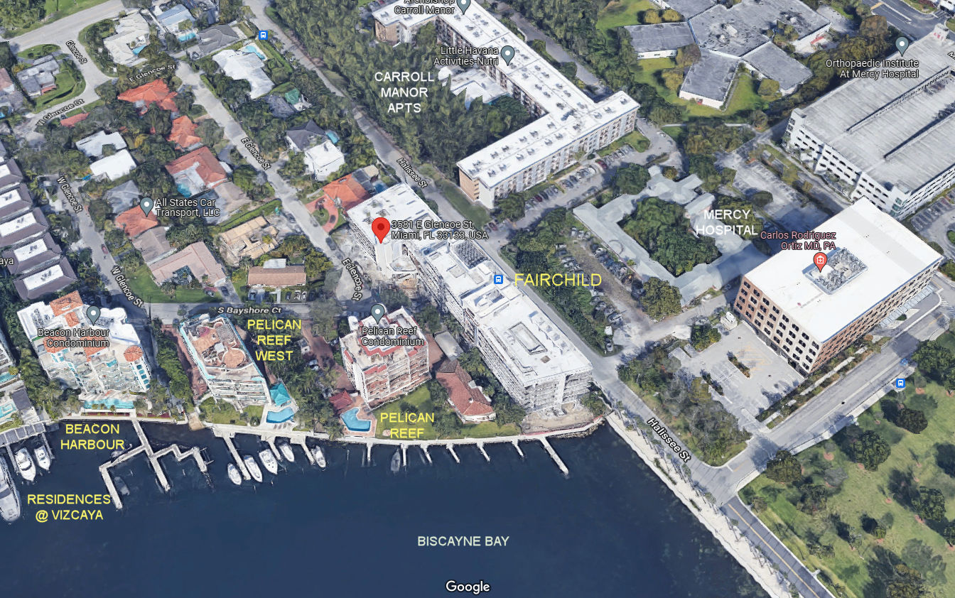 Aerial photo of Fairchild (the)