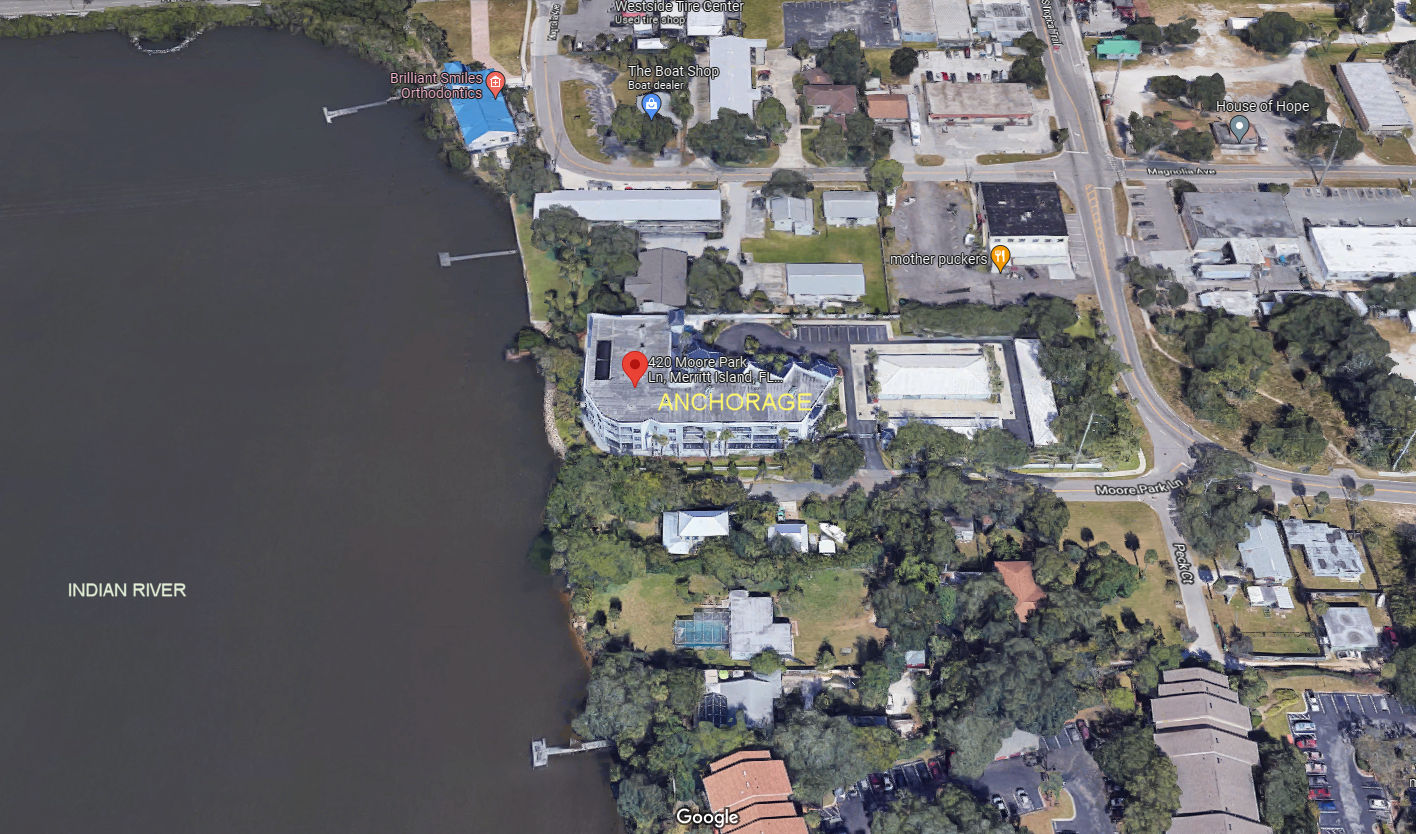 Aerial photo of Anchorage