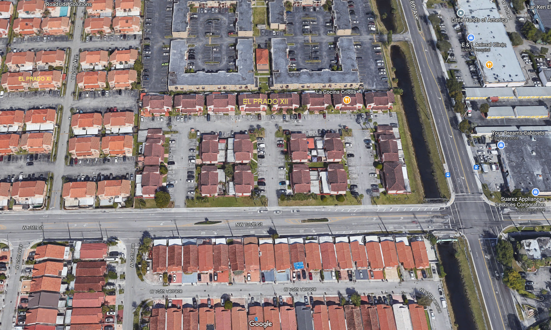 Aerial photo of el Prado XII