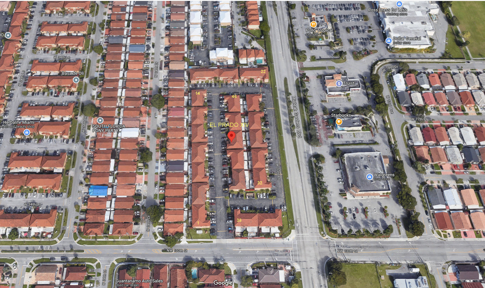 Aerial photo of el Prado XIV