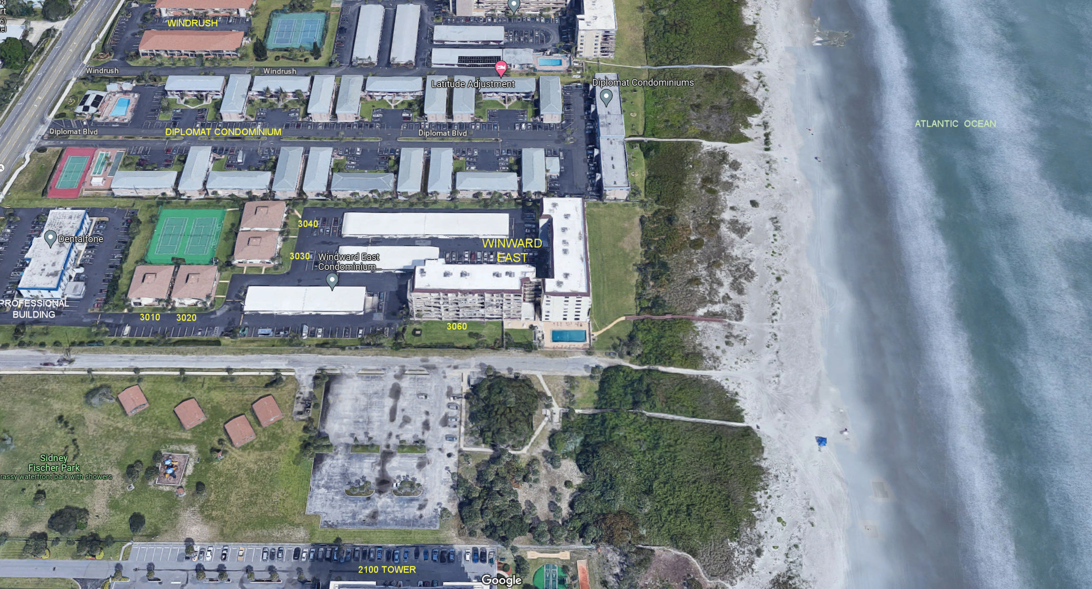 Aerial photo of Windward East