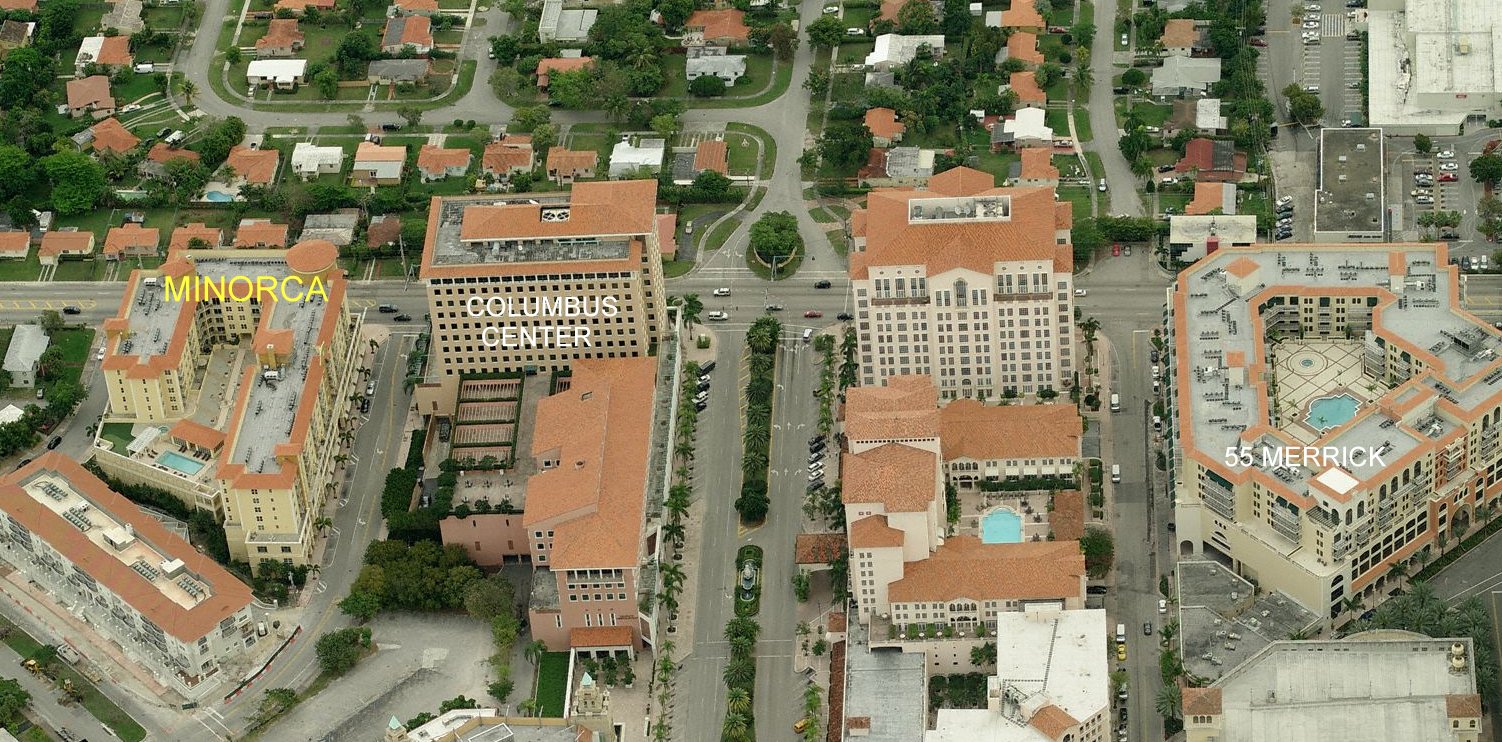 Aerial photo of Minorca
