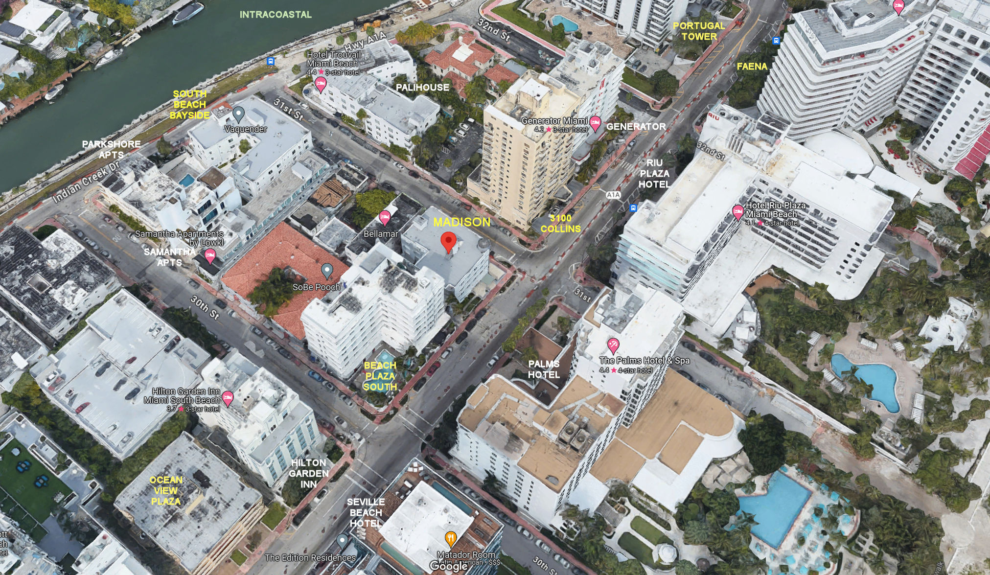 Aerial photo of Madison (the)