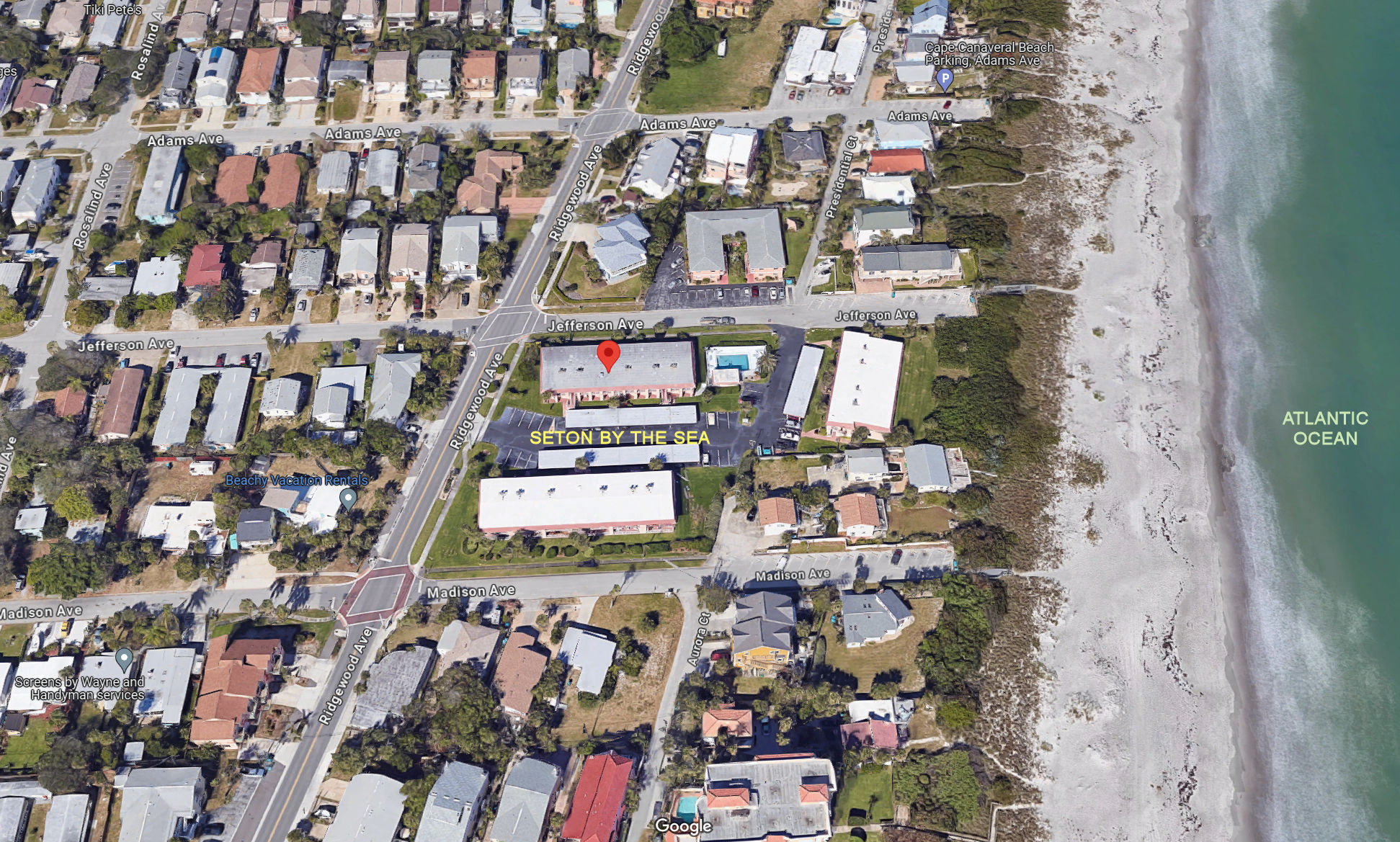 Aerial photo of Seton by the Sea