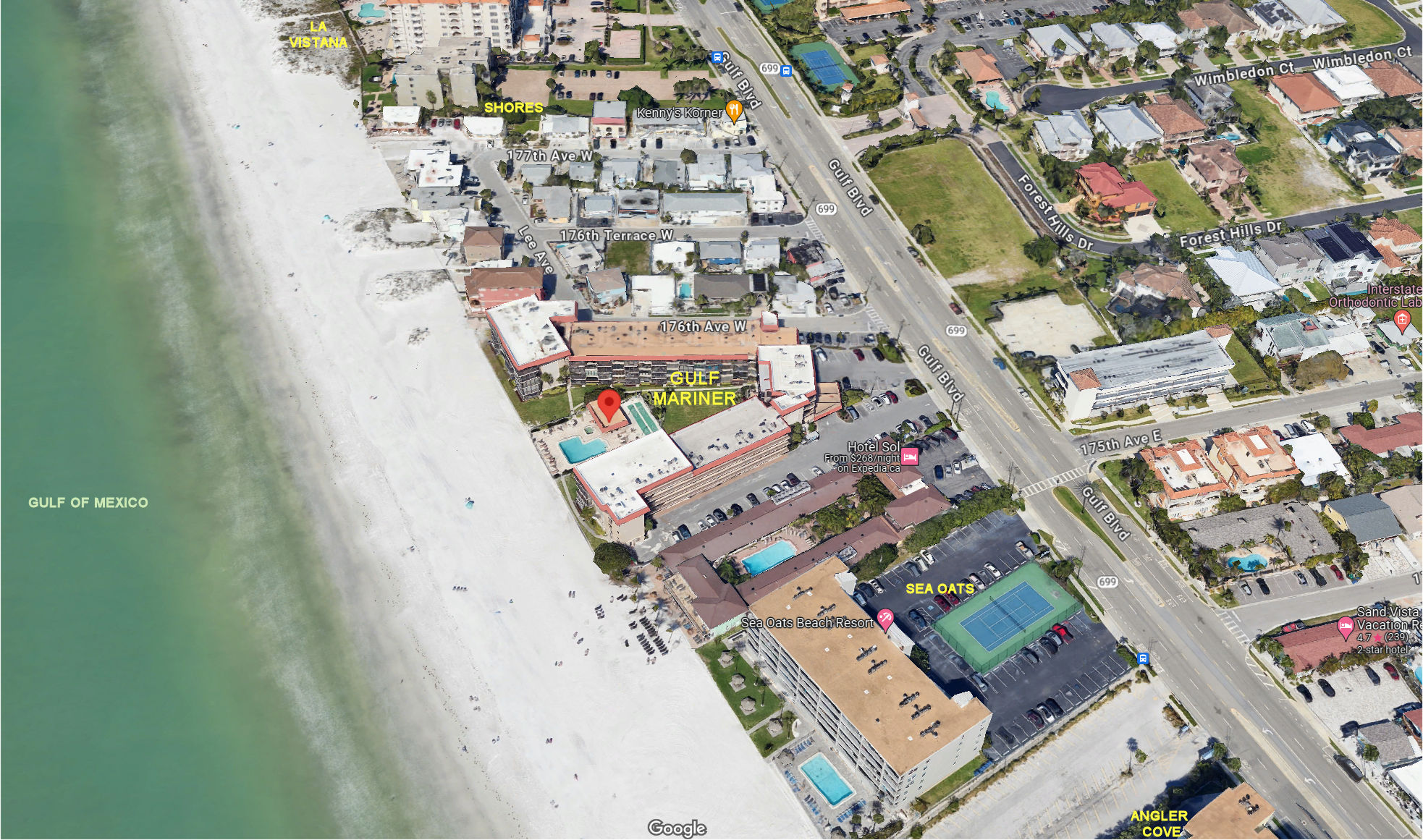 Aerial photo of Gulf Mariner (The)