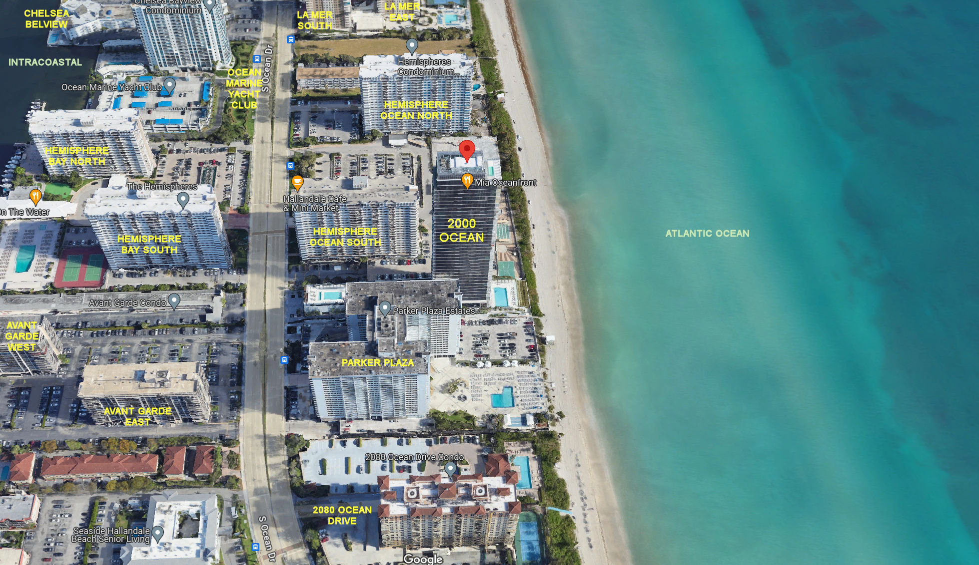 Aerial photo of 2000 Ocean