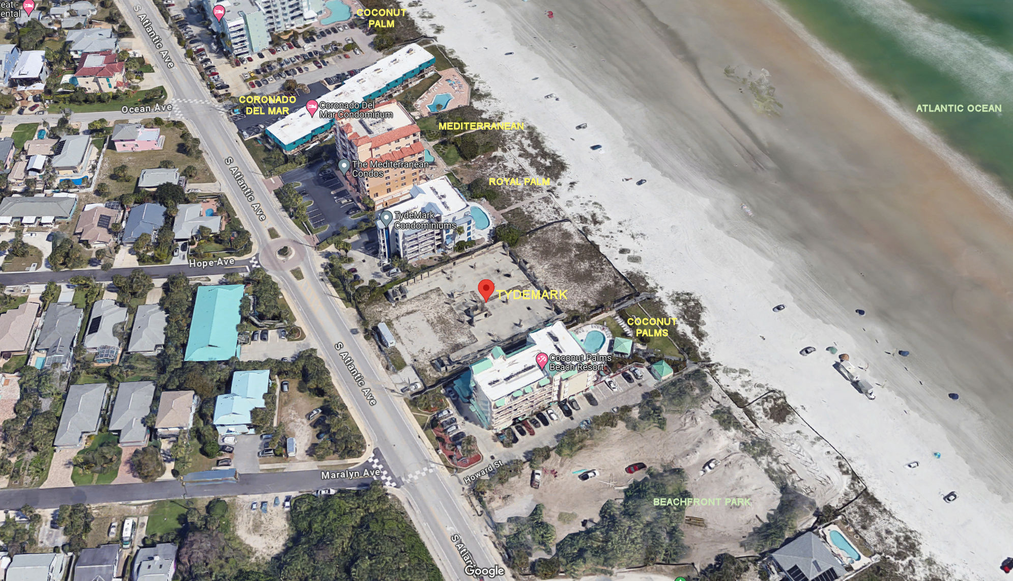 Aerial photo of Tydemark