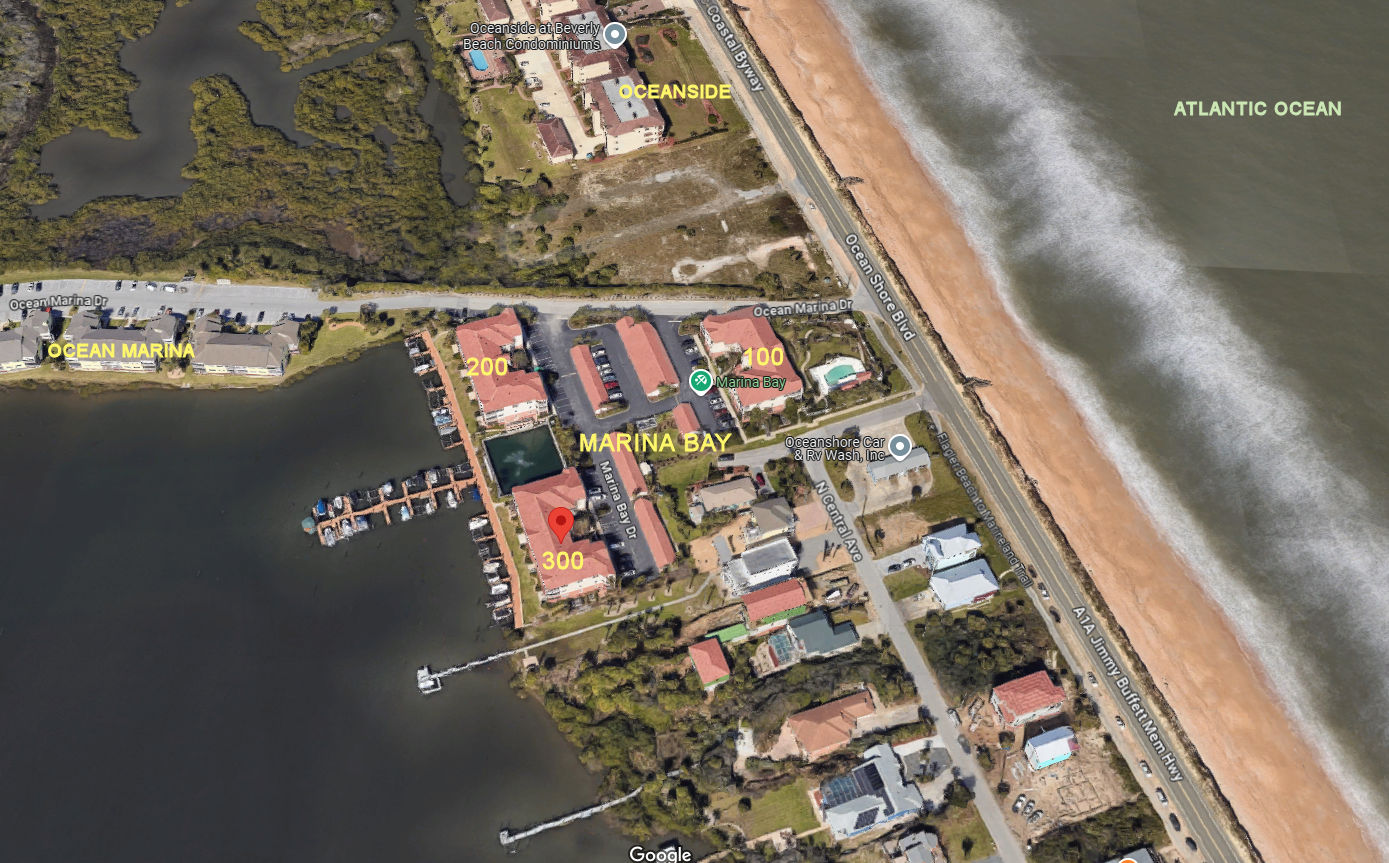 Aerial photo of Marina Bay