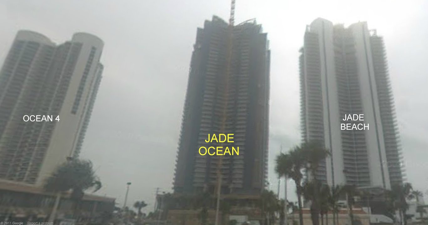 Aerial photo of Jade Ocean