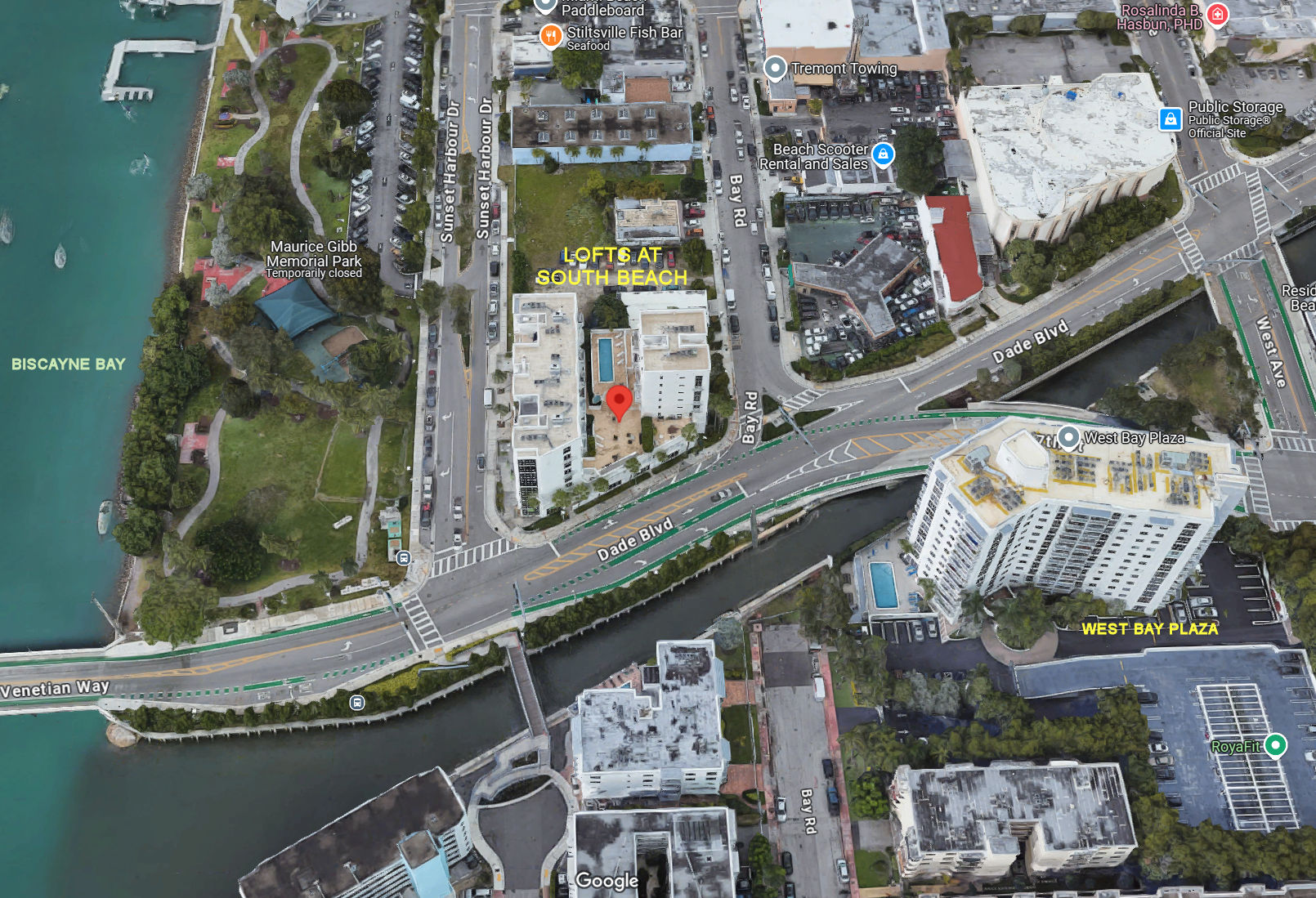 Aerial photo of Lofts at South Beach (The)