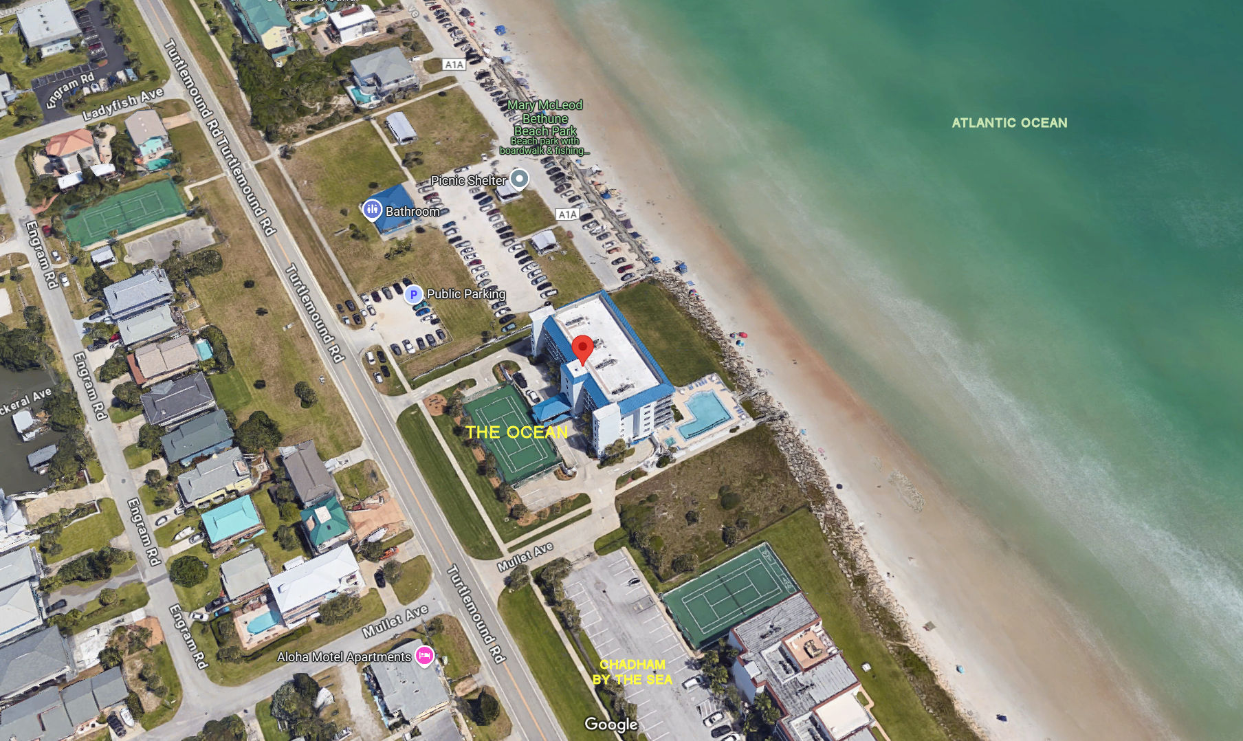 Aerial photo of Ocean (The)