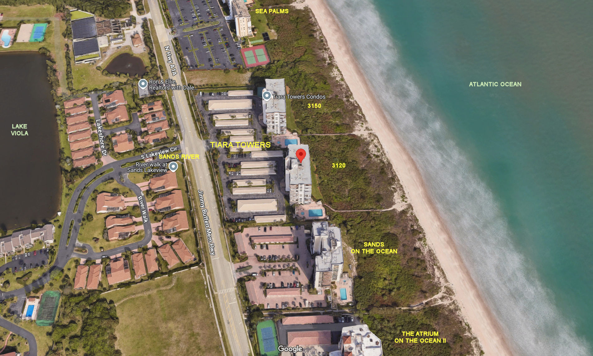 Aerial photo of Tiara Towers 3120&3150