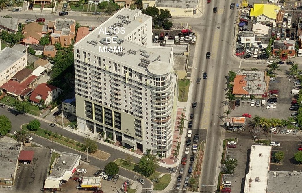 Aerial photo of Altos de Miami