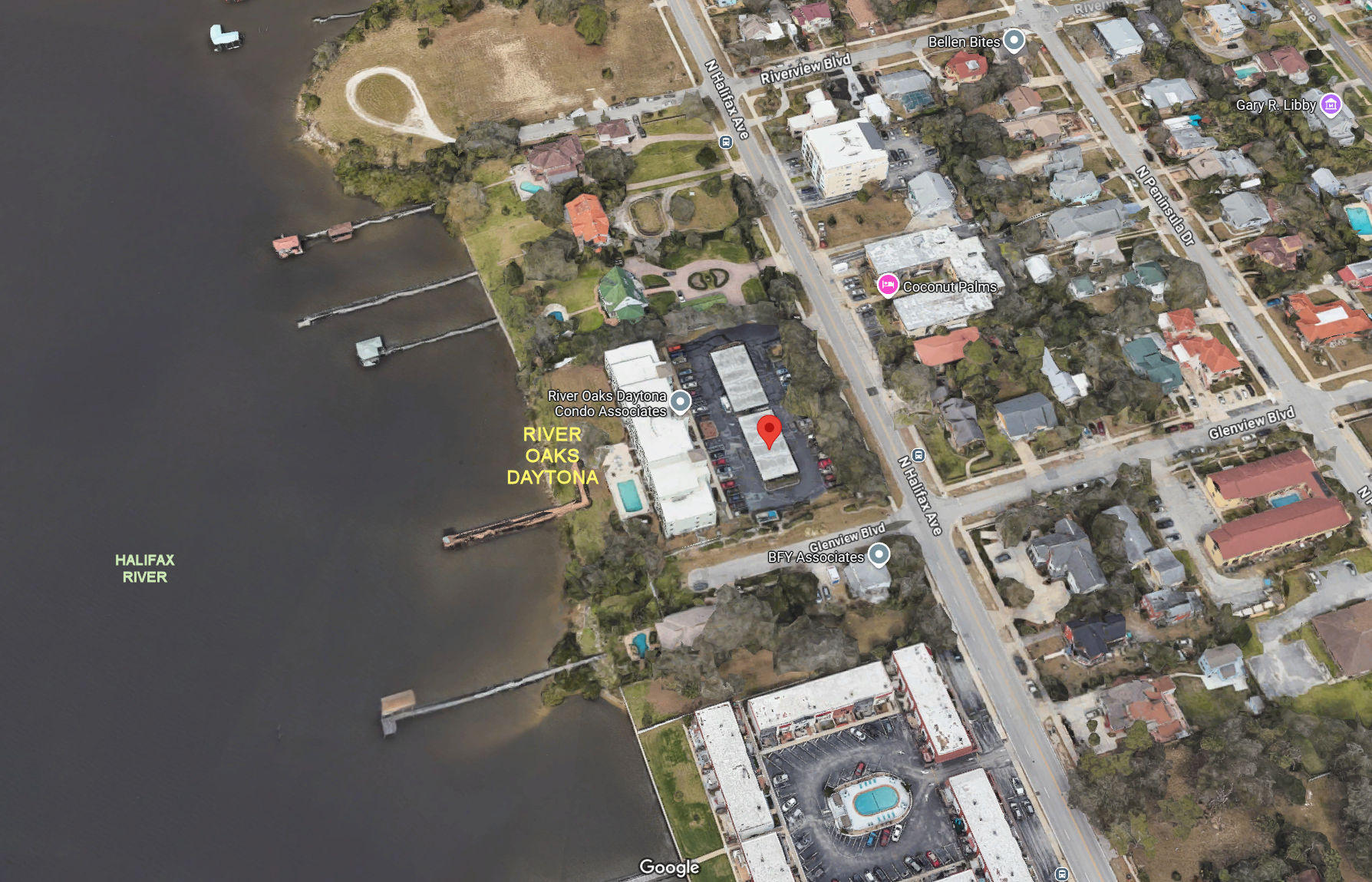 Aerial photo of River Oaks Daytona