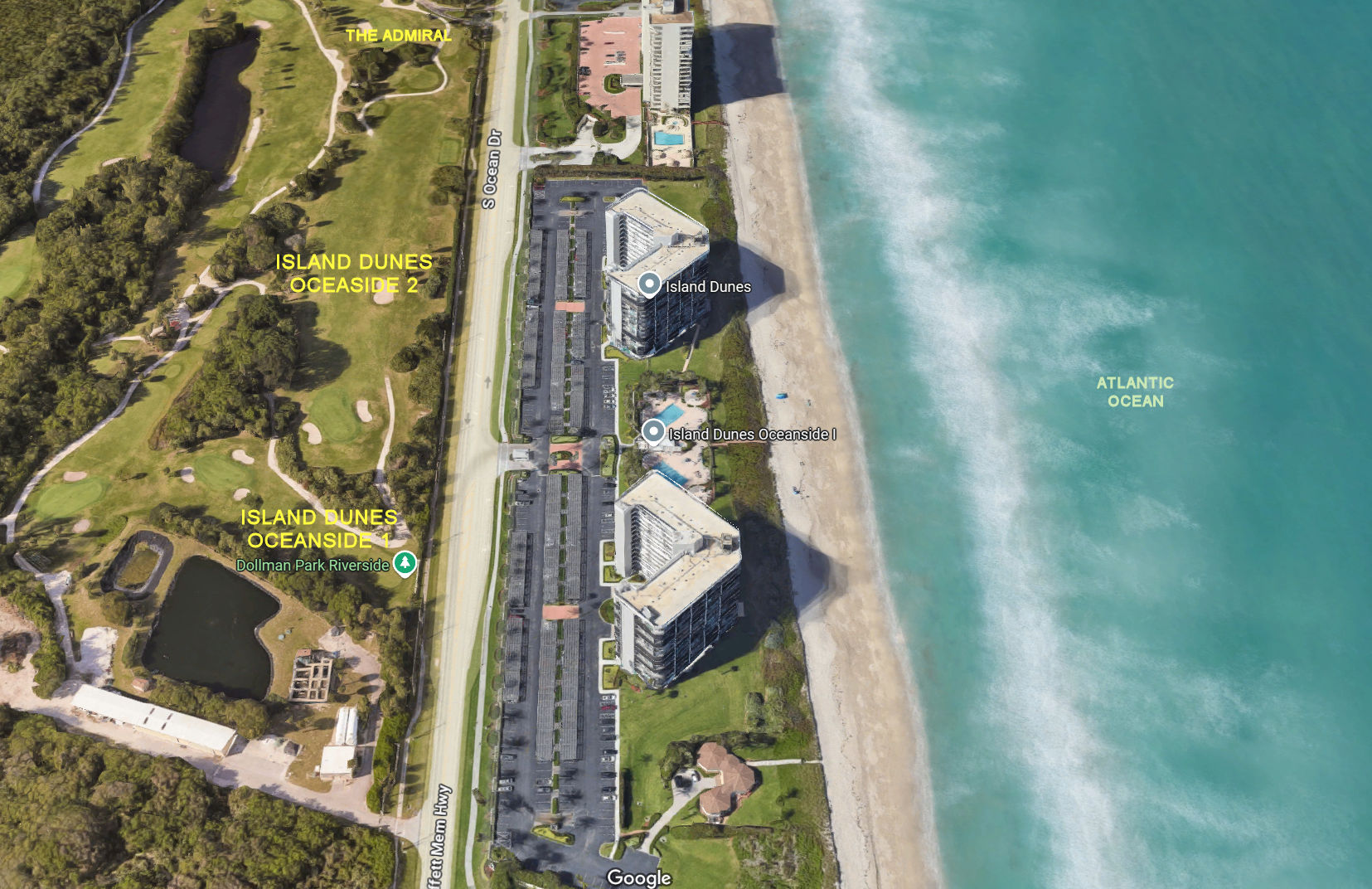 Aerial photo of Island Dunes Oceanside I