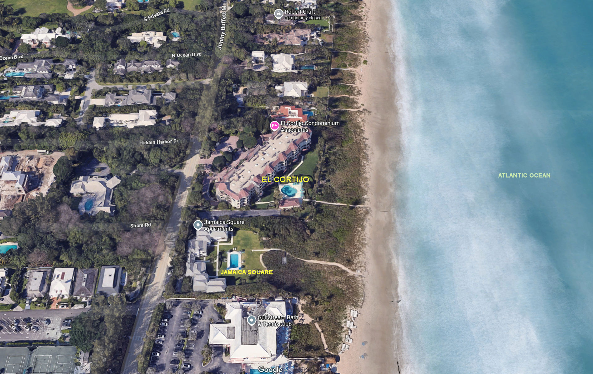 Aerial photo of el Cortijo