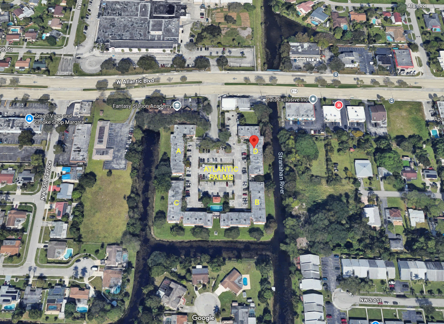 Aerial photo of Atlantic Palms