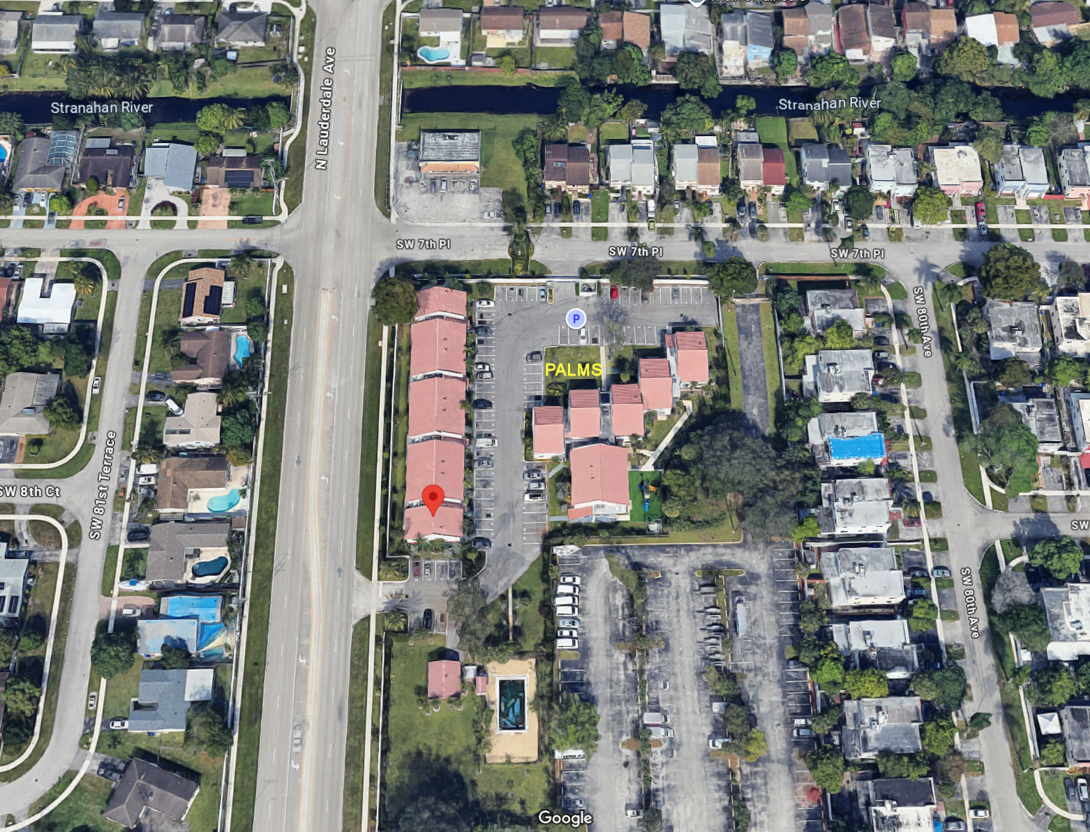 Aerial photo of Palms NL