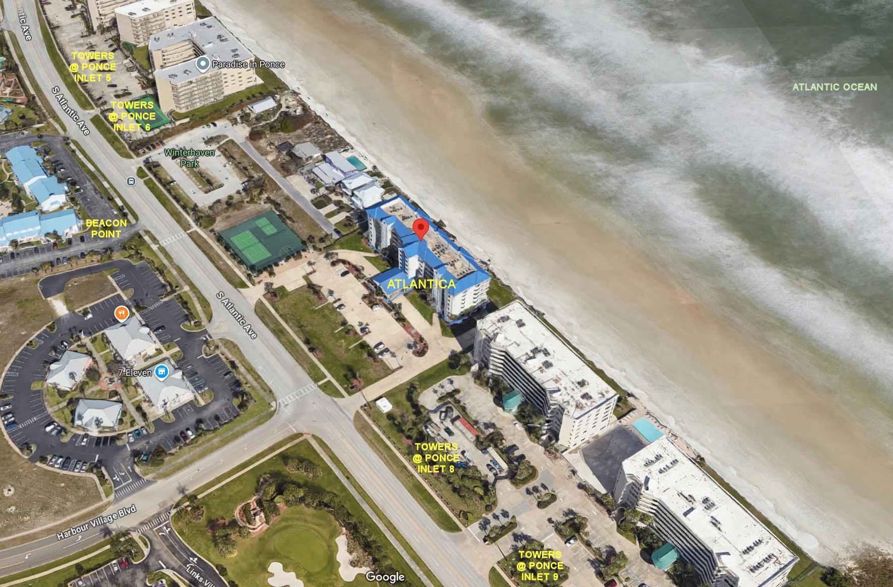 Aerial photo of Atlantica