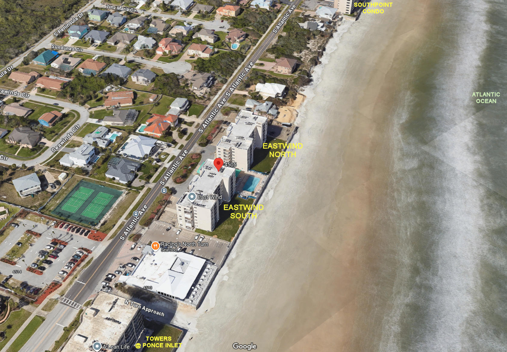 Aerial photo of East Wind South