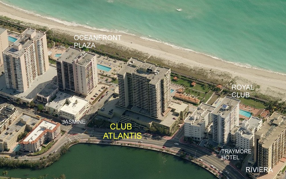 Aerial photo of Club Atlantis