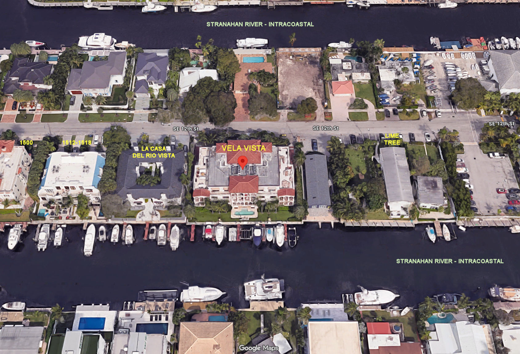 Aerial photo of Vela Vista