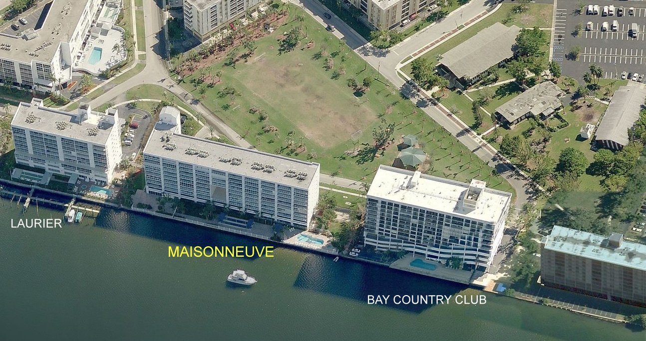 Aerial photo of Maisonneuve