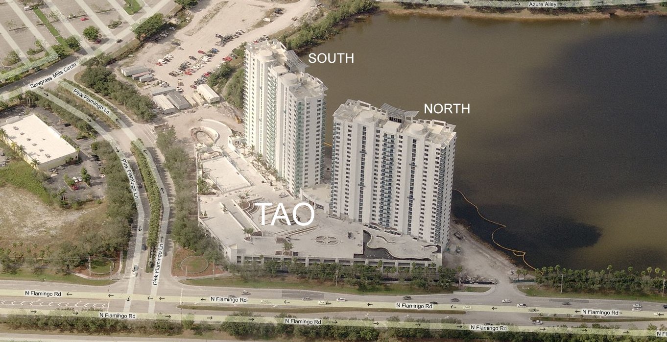 Aerial photo of Tao South