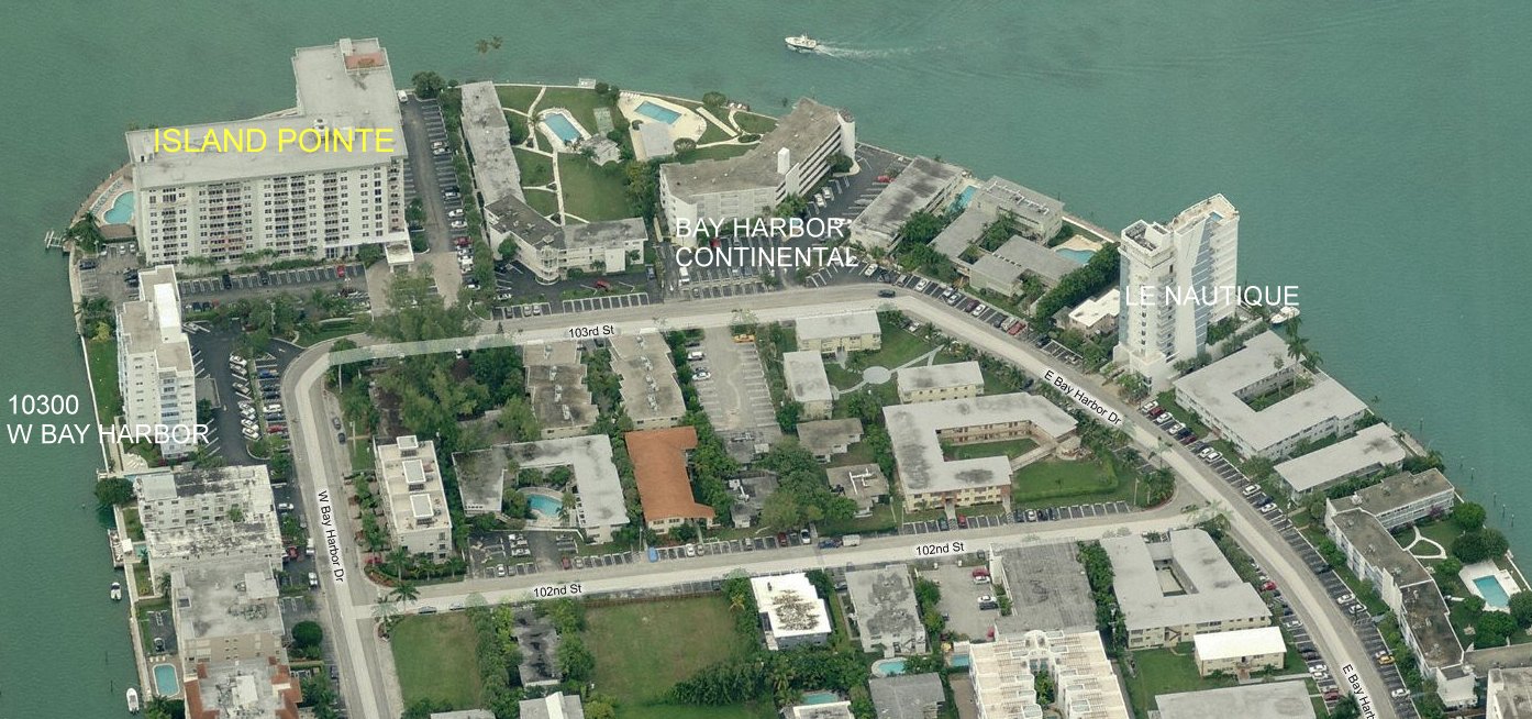 Aerial photo of Island Pointe