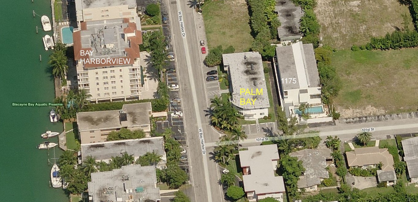 Aerial photo of Palm Bay