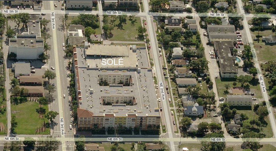 Aerial photo of Sole
