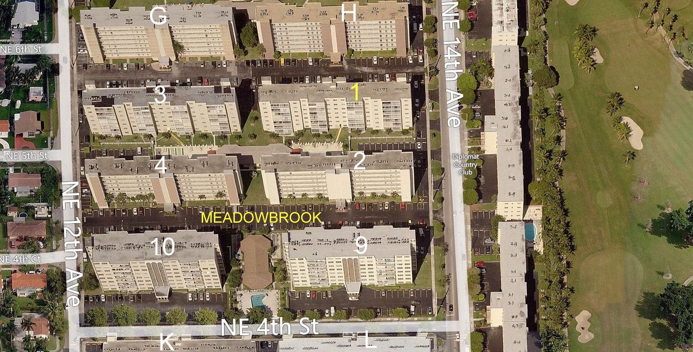 Aerial photo of Meadowbrook 1