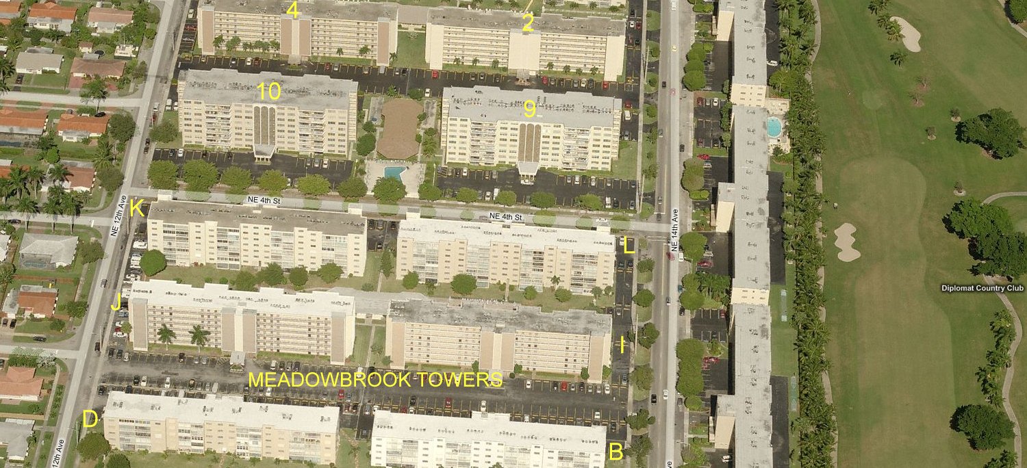 Aerial photo of Meadowbrook I