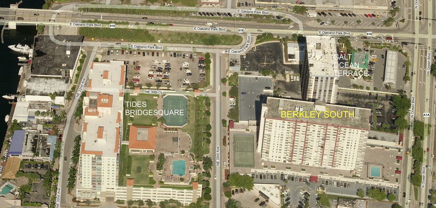 Aerial photo of Berkley South