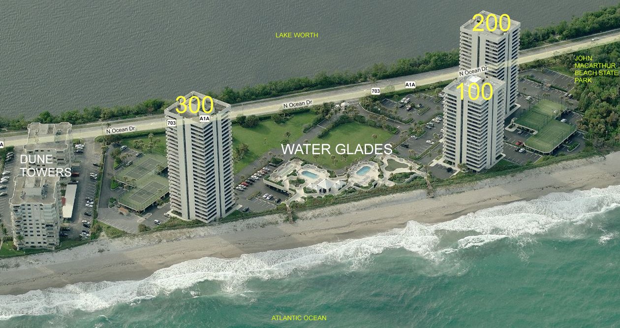 Aerial photo of Water Glades 200