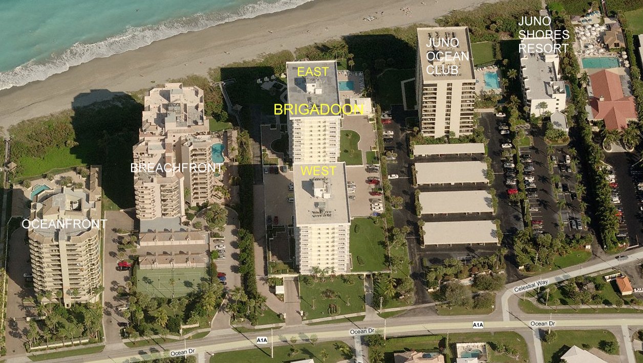 Aerial photo of Brigadoon