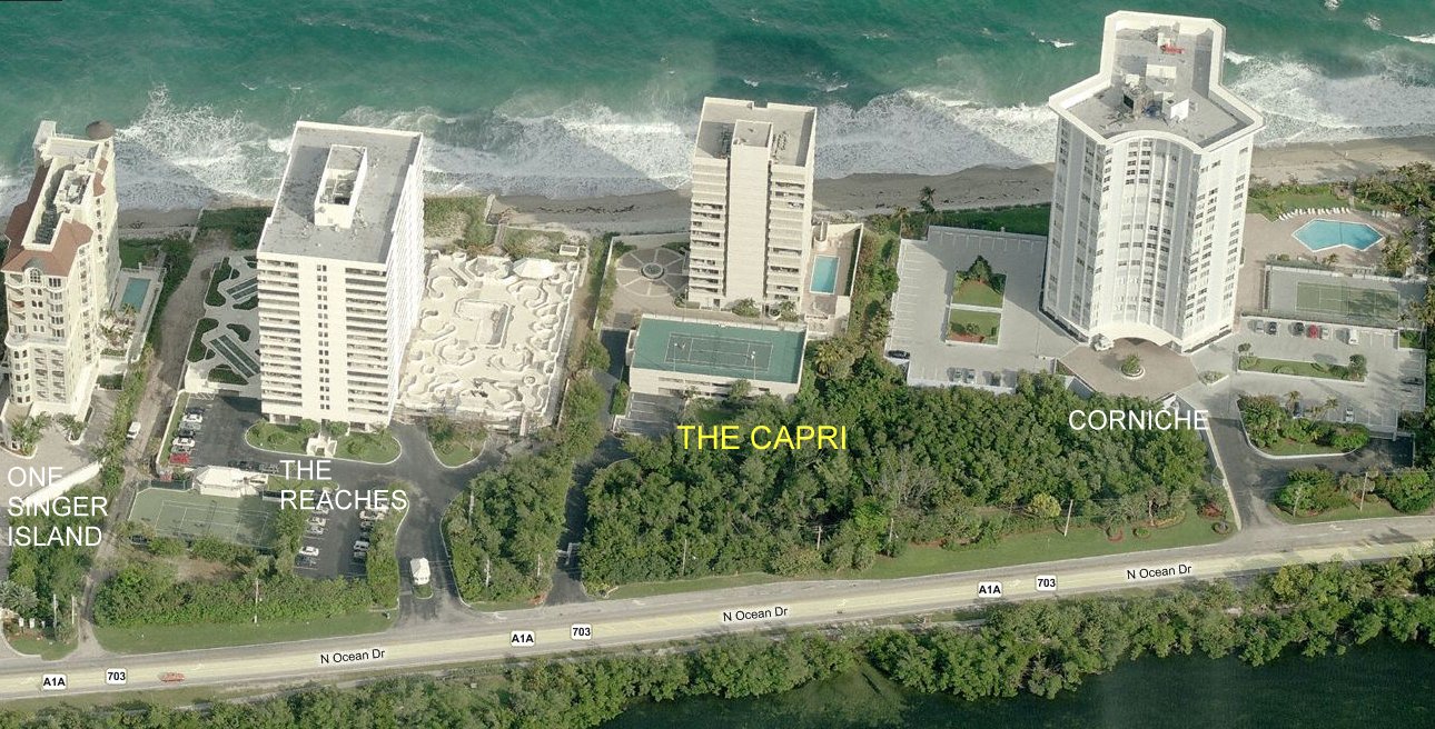 Aerial photo of Capri