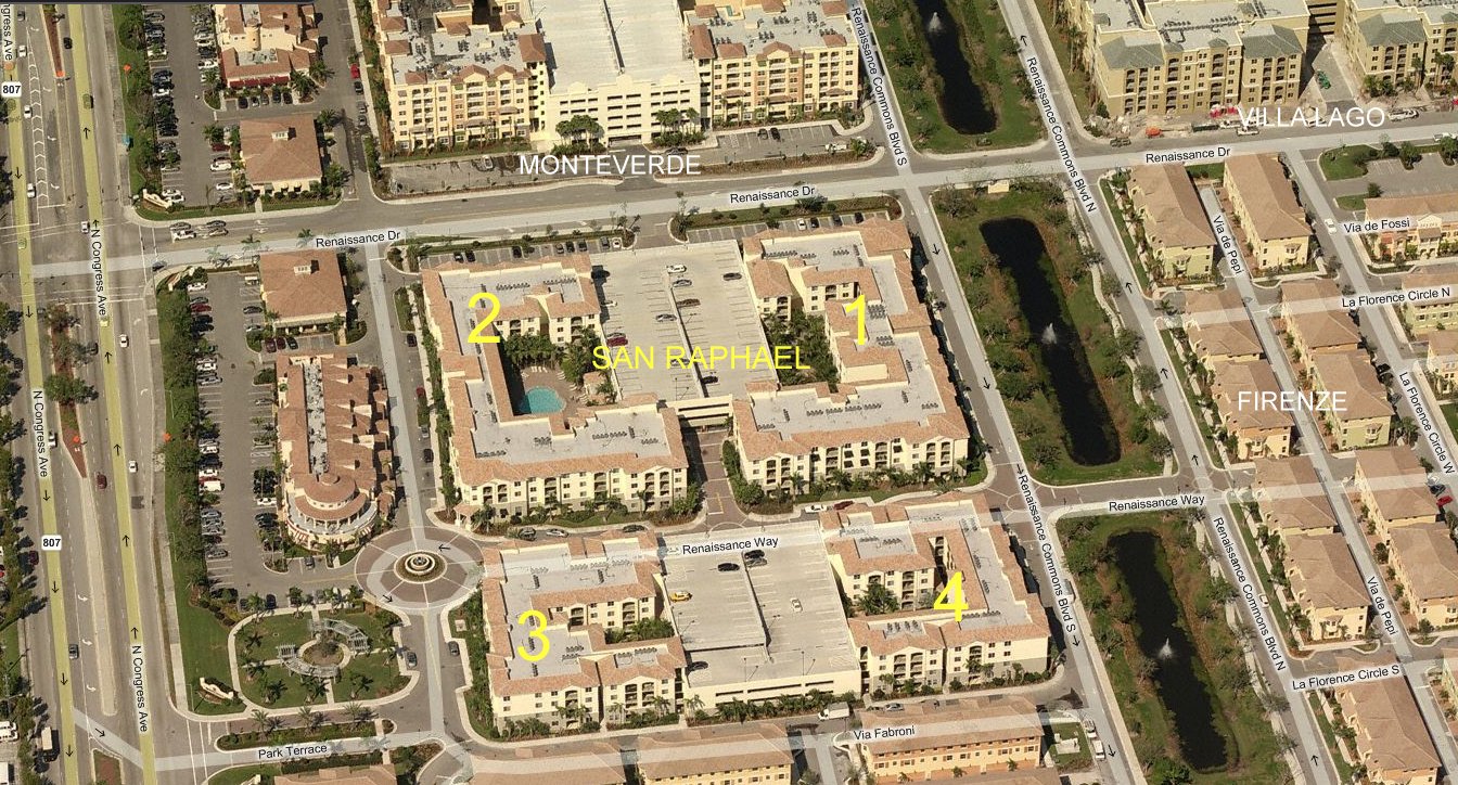 Aerial photo of San Raphael