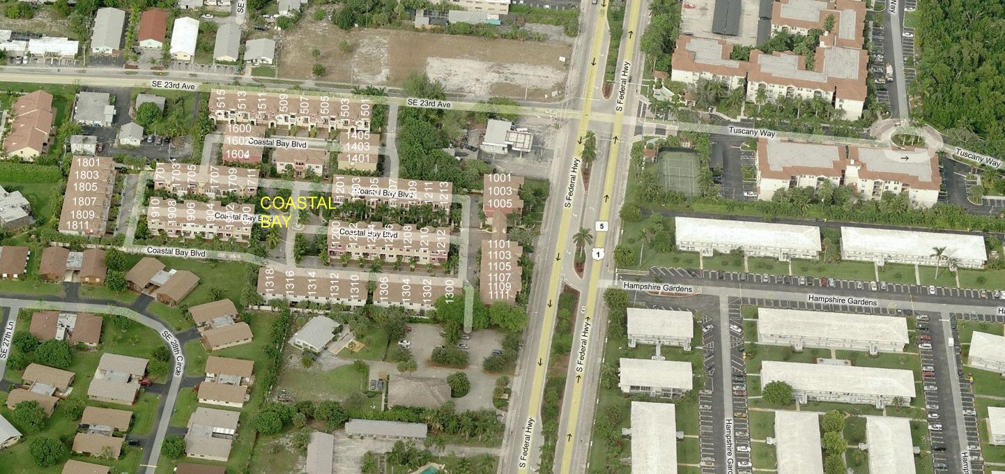 Aerial photo of Coastal Bay