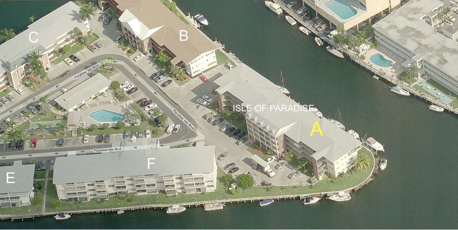 Aerial photo of Isle of Paradise A