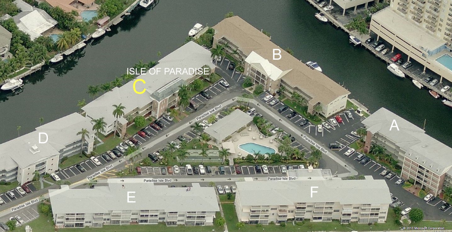 Aerial photo of Isle of Paradise C