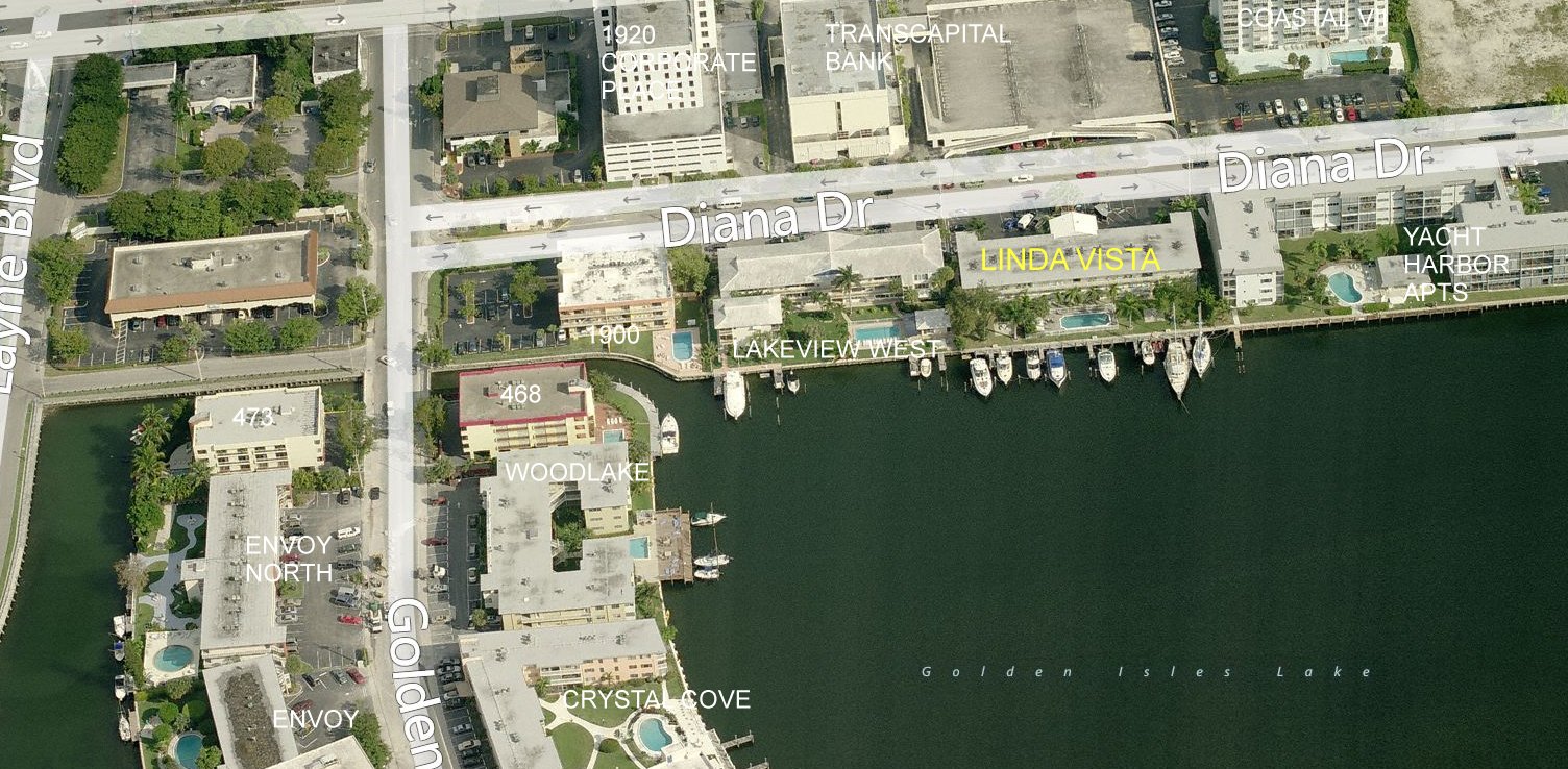 Aerial photo of Linda Vista