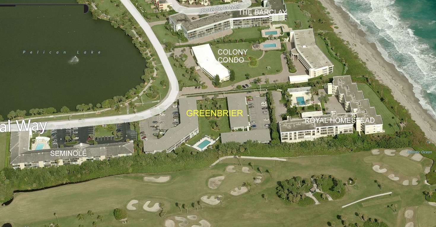 Aerial photo of Greenbrier